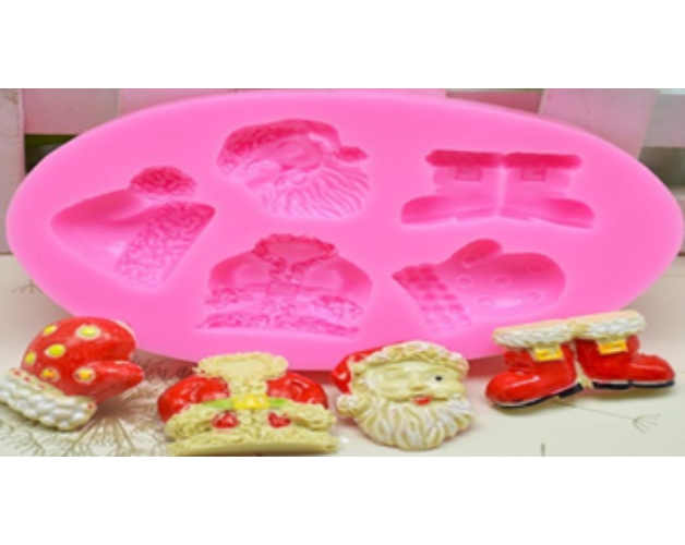 4 Cavity Christmas Mould