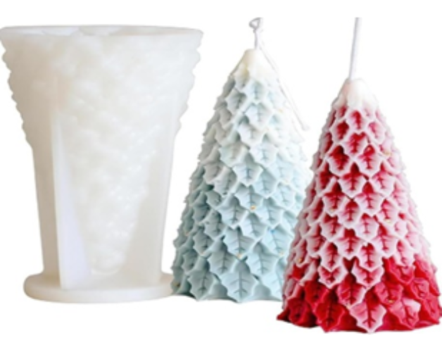 Leaf Christmas Tree Mould 1