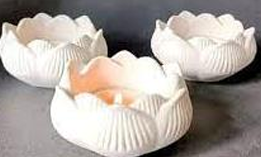 Lotus Flower Candle Holder Big